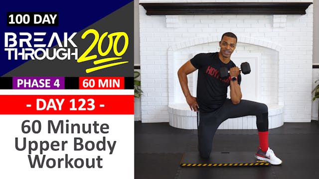 #123 - 60 Minute Advanced Upper Workout - Breakthrough200