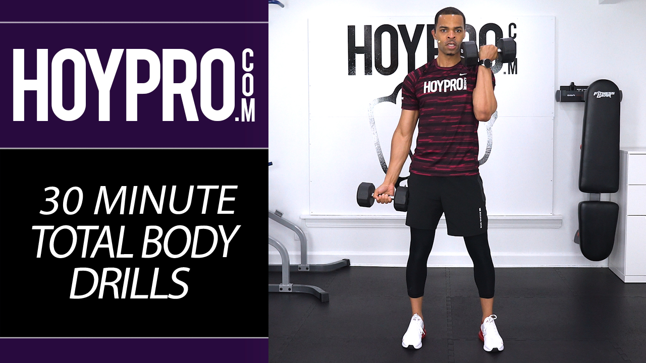 30 Minute Total Body Workout Drills - HIIT & Strength