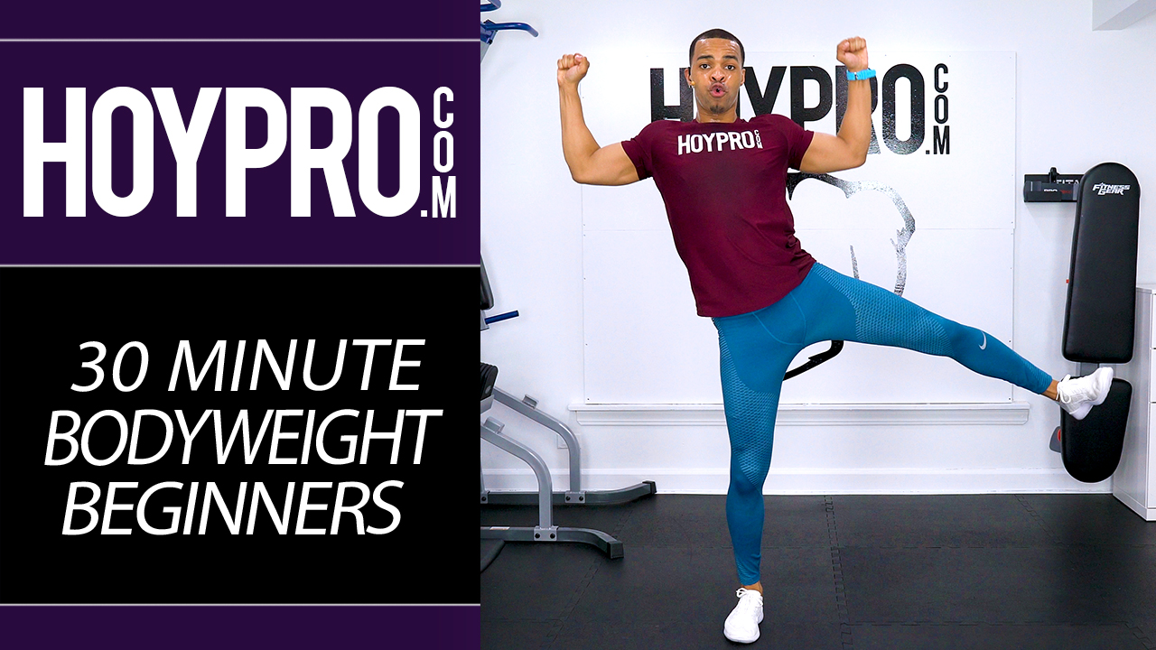 30 Minute Beginners Bodyweight HIIT Workout