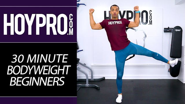 30 Minute Beginners Bodyweight HIIT W...