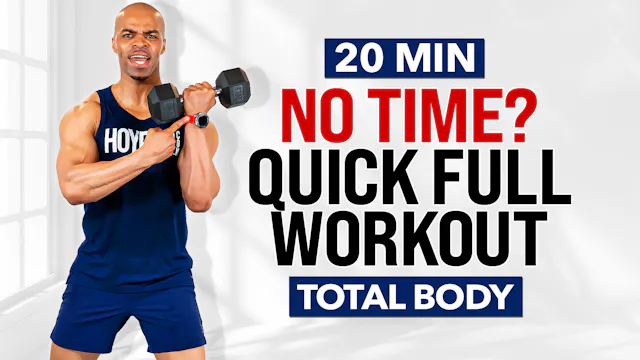 20 Minute Full Body Dumbbells Workout...