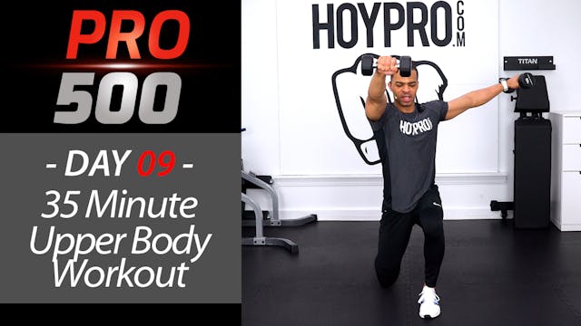 35 Minute Upper Body PUMP!!! Advanced Arms Workout - PRO 500 #09