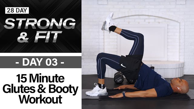 15 Minute Glutes & Booty Workout - ST...