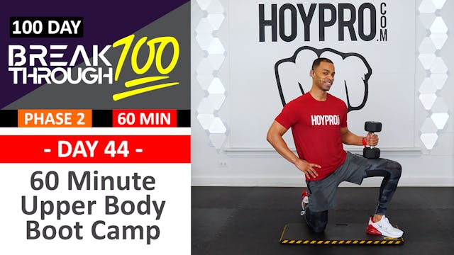 #44 - 60 Minute Upper Body Boot Camp ...