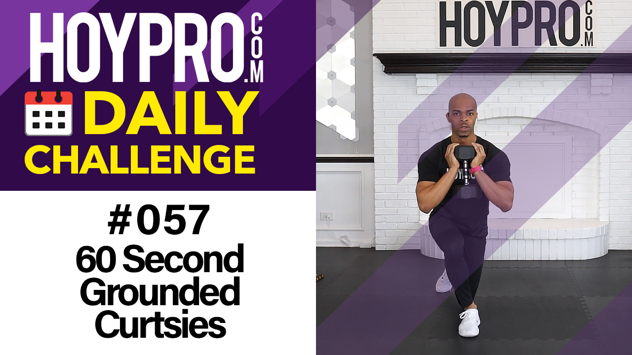 60 Second Grounded Curtsies - Daily Challenge #057