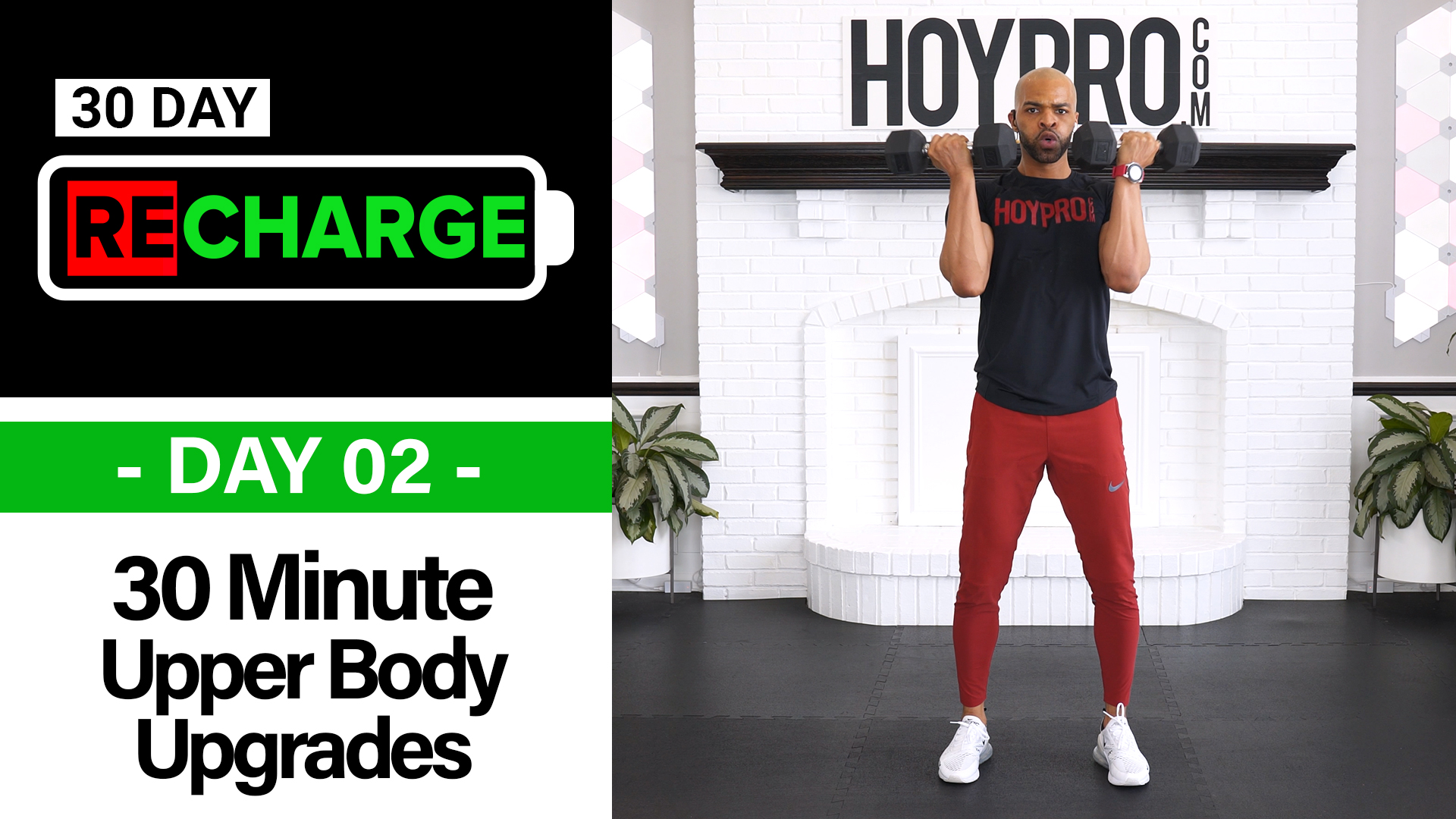 30 Minute Intermediate ABAB Upper Body Upgrades Workout - Recharge #02