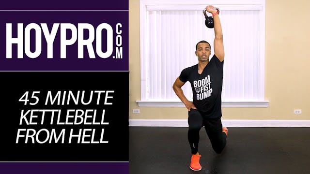 45 Minute One Kettlebell From Hell Wo...