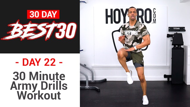 30 Minute Full Body Army Drills Workout - Best30 #22