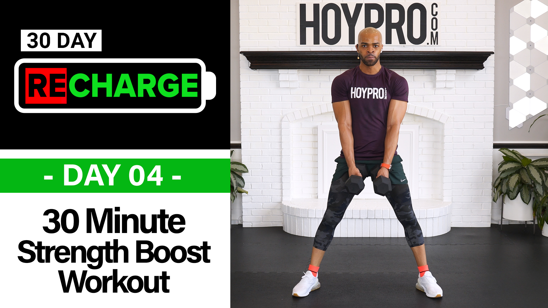 30 Minute Full Body Strength Boost Workout - Recharge #04