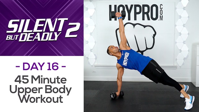 45 Minute Low Impact Upper Body Workout - SBD2 #16