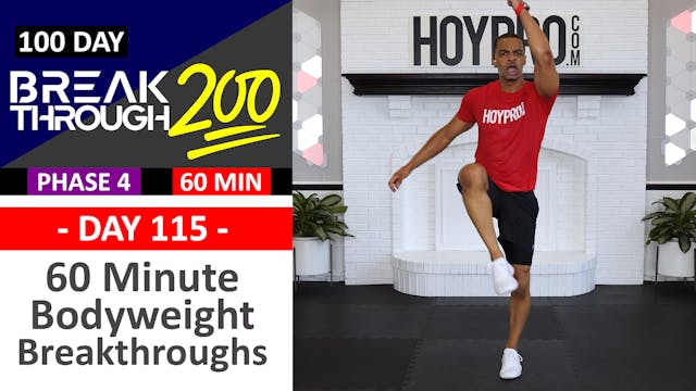 #115 - 60 Minute Bodyweight Breakthro...