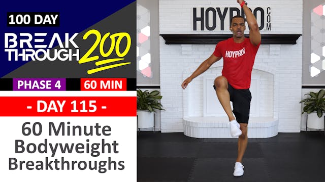 #115 - 60 Minute Bodyweight Breakthroughs - Breakthrough200