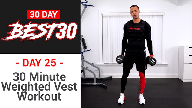 30 Minute EXTREME Weighted Vest Workout - Best30 #25