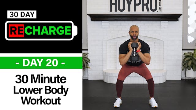 30-Minute Lower Body Workout 