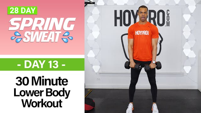 30 Minute Spring Sweat #13