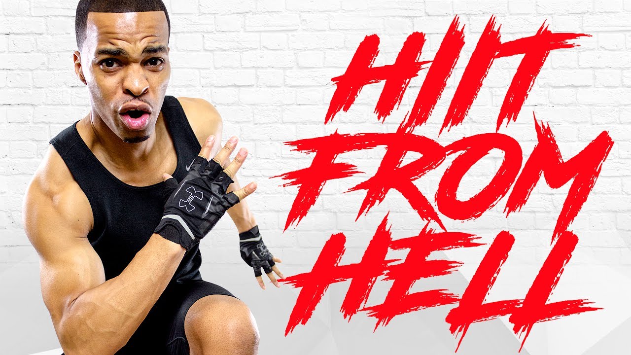 30 Minute Non-Stop HIIT Workout from HELL!!!