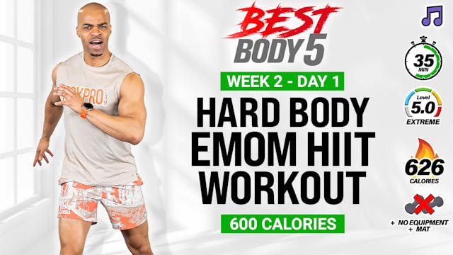 36 Minute Hard Body EMOM HIIT Workout...