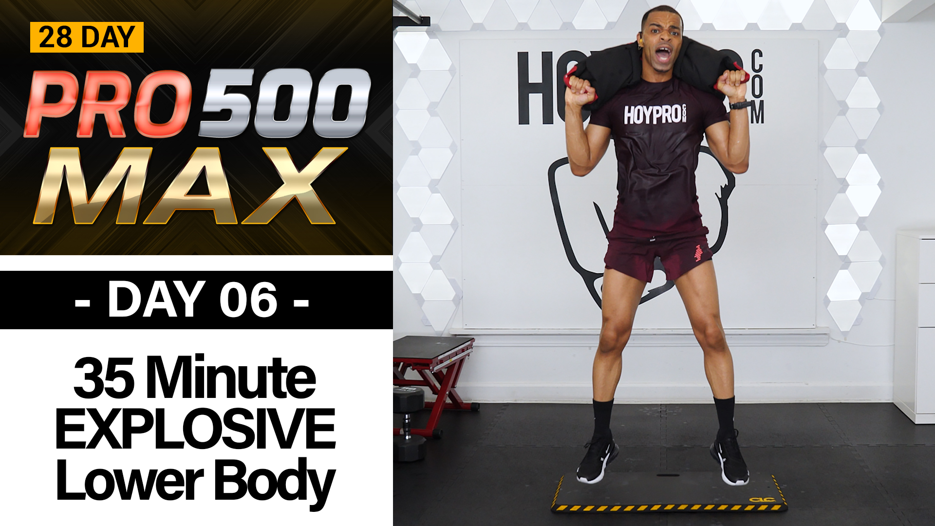 35 Minute EXPLOSIVE Lower Body Plyo Strength & Sculpt - PRO 500 MAX #06