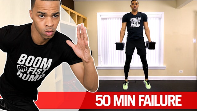 50 Minutes of Failure - HIIT, Strength & Step Full Body Shred