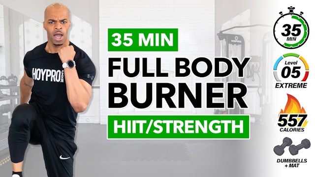 35 Minute Black Friday Fat Burning Workout (Super Intense)