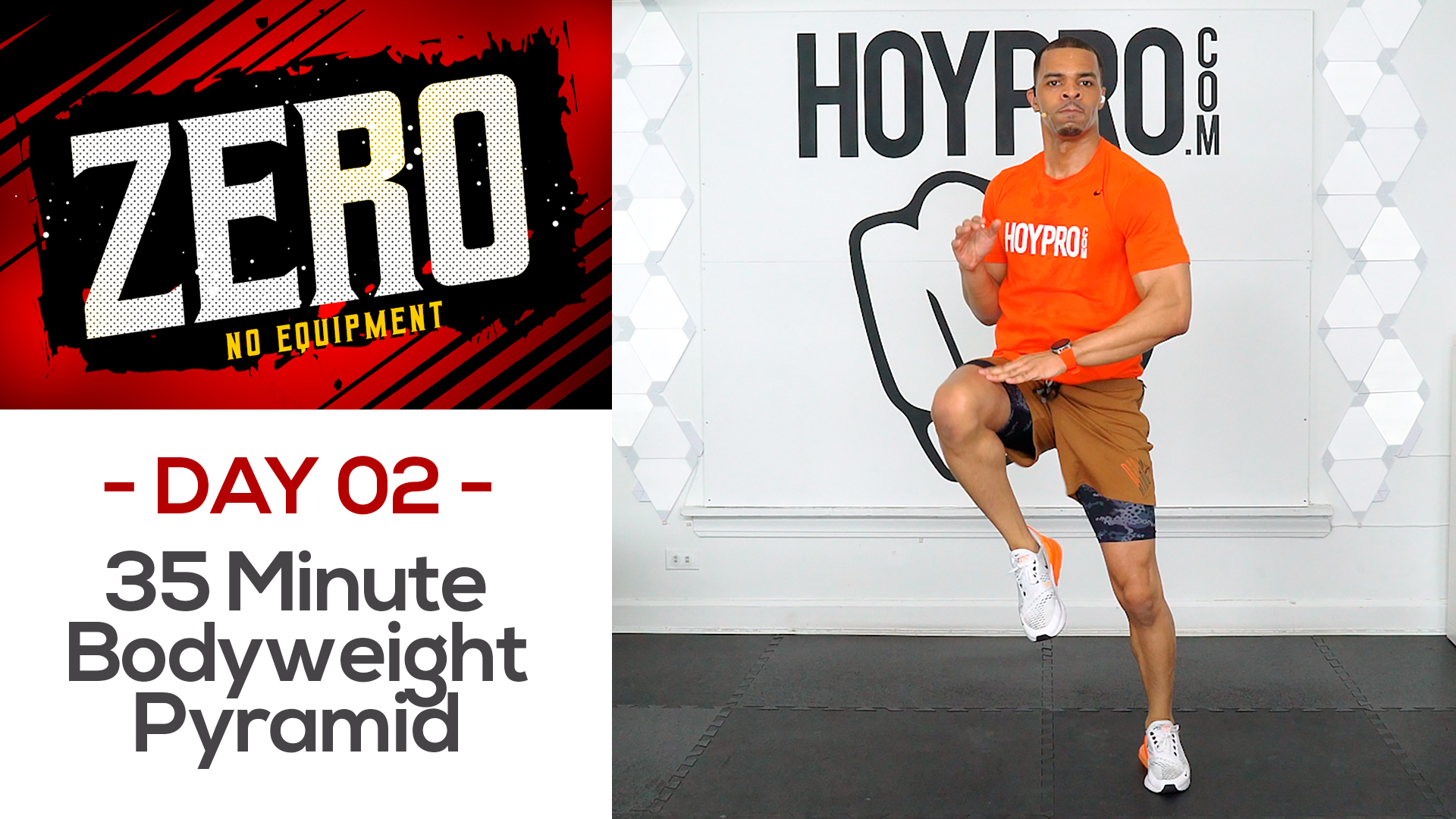 35 Minute Bodyweight Pyramid BURNOUT! - ZERO #02
