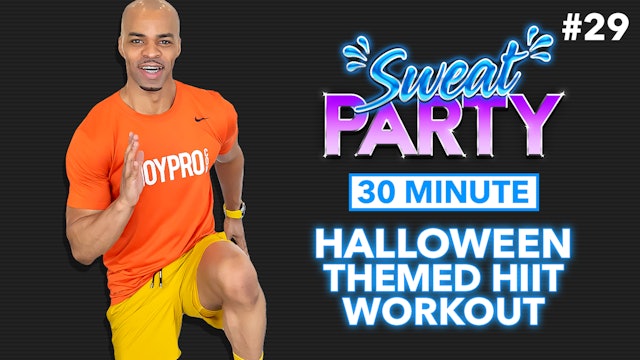 30 Halloween Themed HIIT Workout - Sweat Party #29