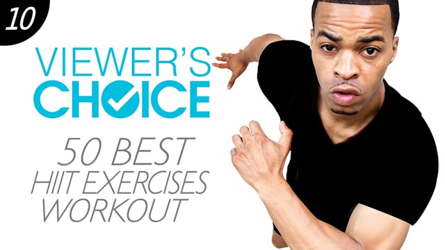 60 Minute 50 Best HIIT Exercises - Choice #10