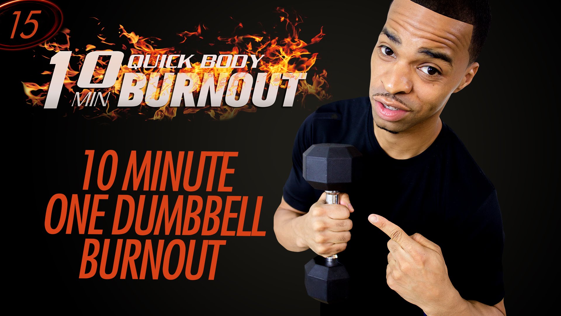 015 - 10 Minute One Dumbbell from Hell - Light Dumbbell Toning HIIT Workout