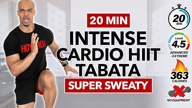 20 Minute INTENSE All-Standing Tabata...