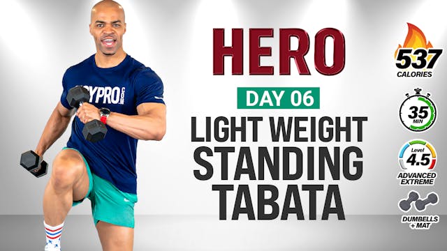 35 Minute Standing ABAB Light Weight ...