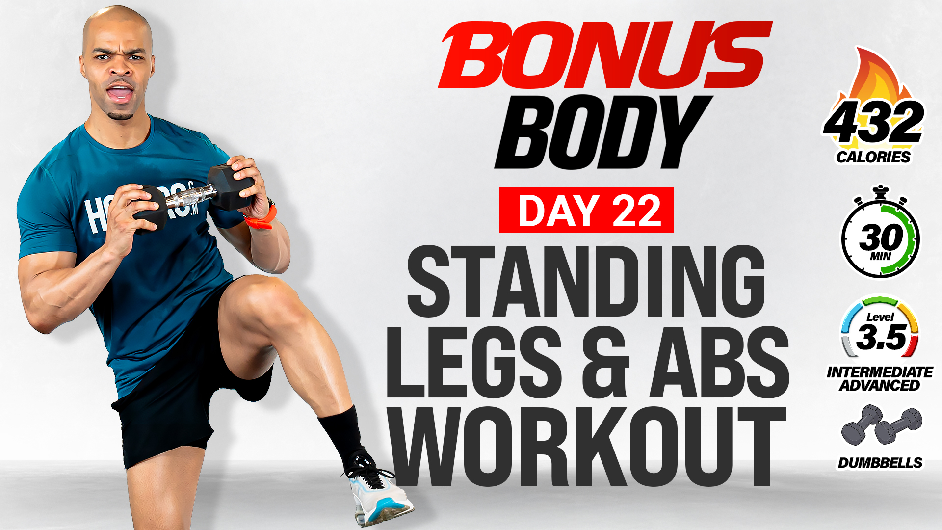 30 Minute Standing Legs & Abs Workout (No Jumping) - BUSY BODY #22