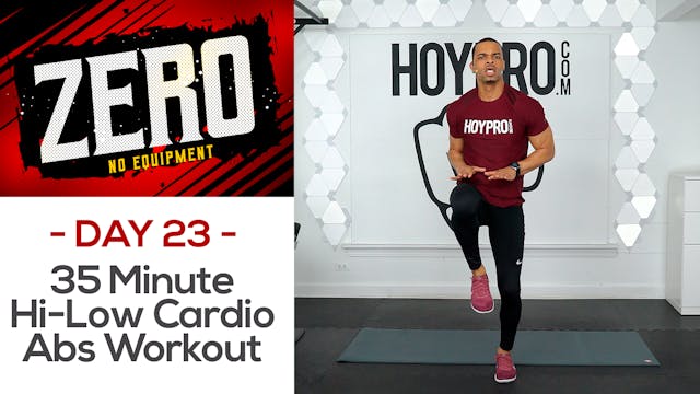 35 Minute Hi-Low Cardio Mat Abs - ZER...