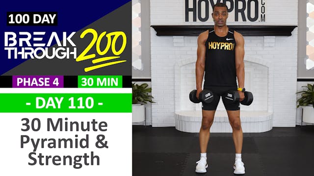 #110 - 30 Minute Power Pyramid & Strength Sets + Abs - Breakthrough200