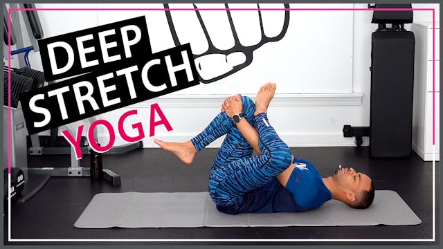 35 Minute Total Body Deep Yoga Stretch