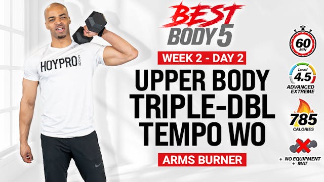 60 Minute Triple-Double Tempo Upper B...