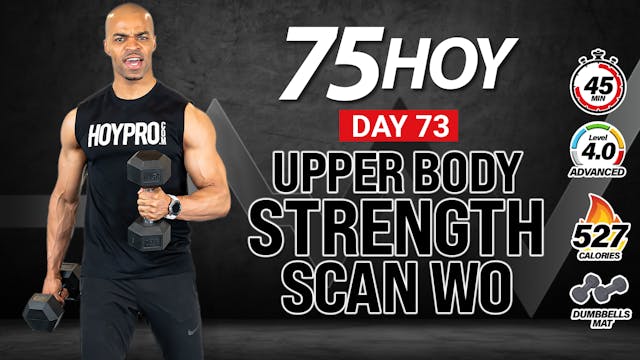 45 Minute Upper Body Strength Scan Wo...