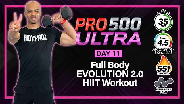 35 Minute Full Body Hybrid Evolution 2 // (Level-Up) Workout - ULTRA #11