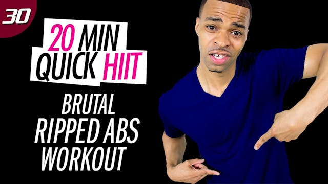 #30 - 20 Minute Six-Pack Abs Workout ...