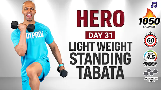 60 Minute Standing Light Weight Tabat...