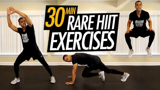 010 - 30 Minute EXTREME HIIT Workout for Fat Loss (RARE EXERCISES ONLY!)