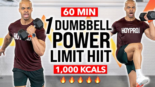 60 Minute One Dumbbell Power LIMIT St...