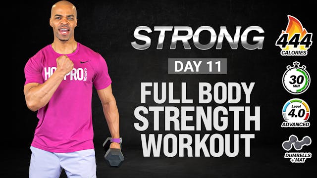 30 Minute Standing Full Body Strength...