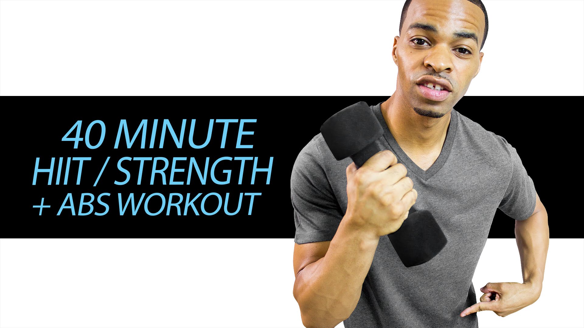 40 Minute INSANE HIIT, Strength, and Abs STACKED Full Body Workout