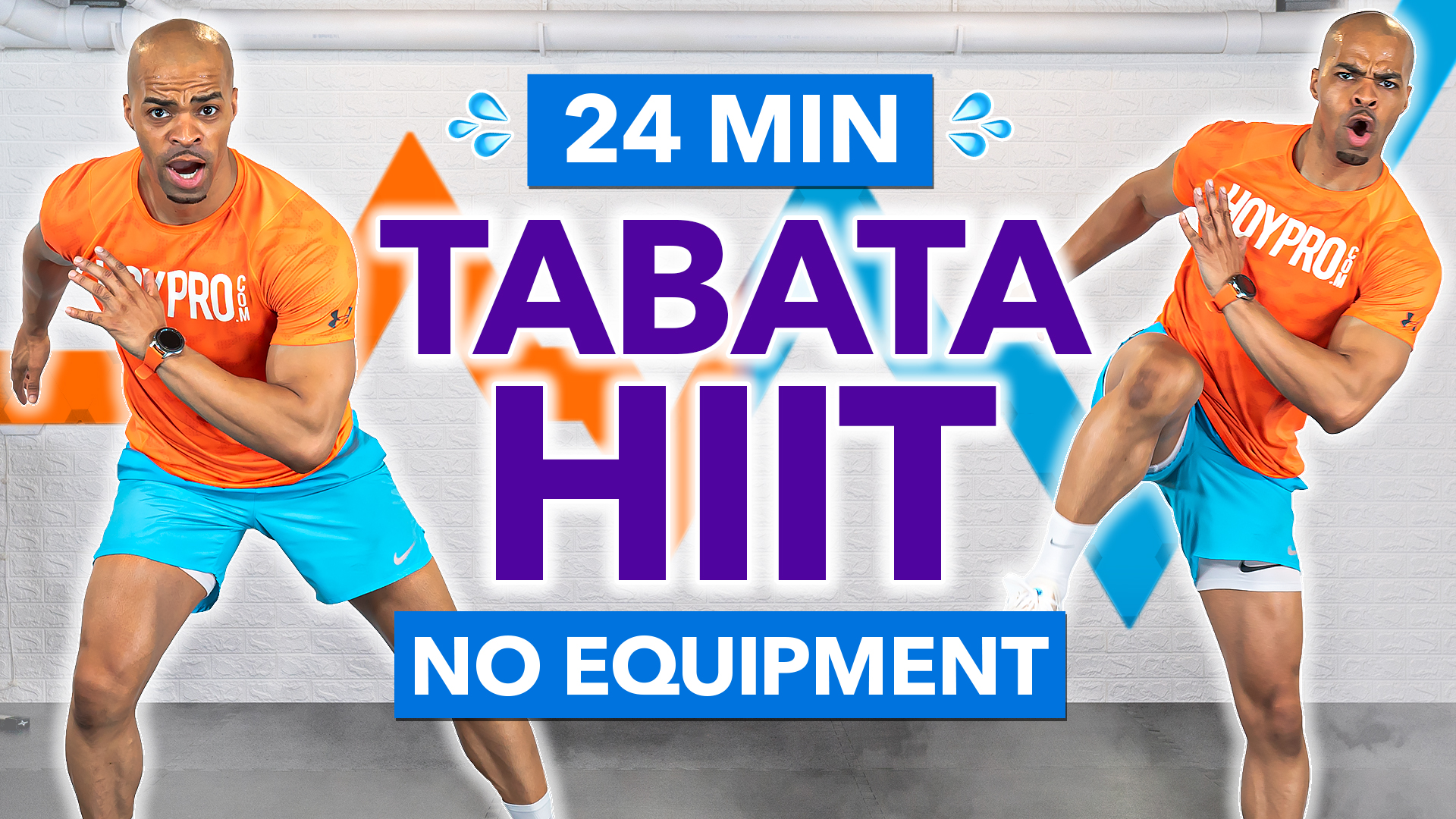 24 Minute INTENSE Full Body Tabata Workout (No Equipment)