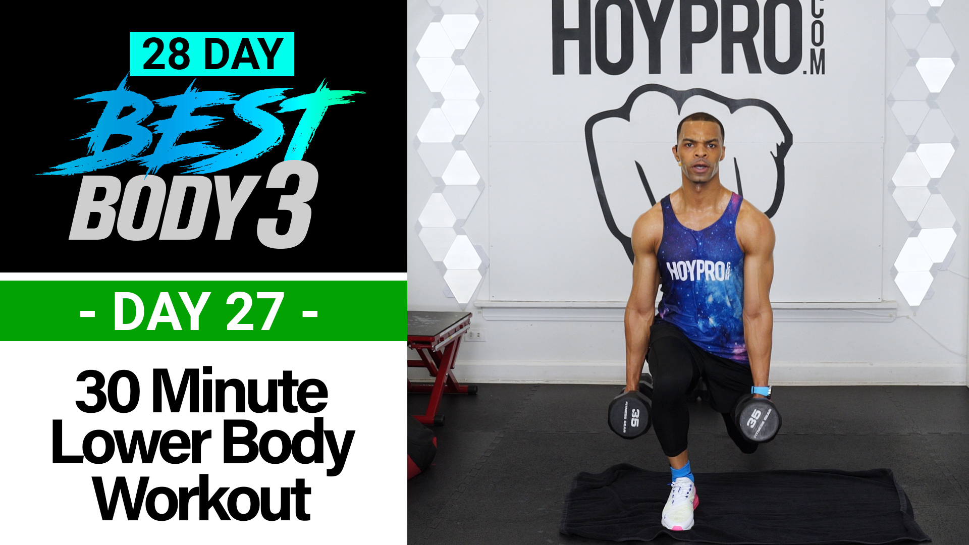 30 Minute Lower Body Plyo Strength Workout - Best Body 3 #27