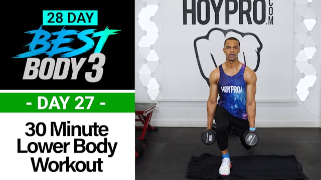 30 Minute Lower Body Plyo Strength Wo...