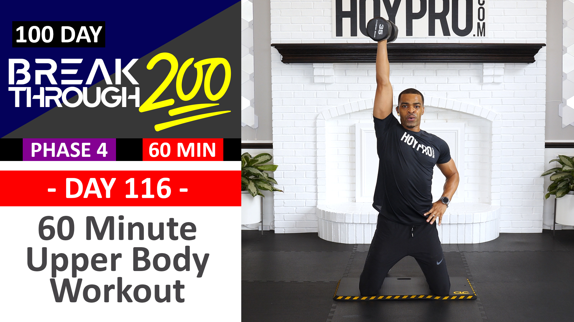 #116 - 60 Minute Advanced Upper Workout - Breakthrough200
