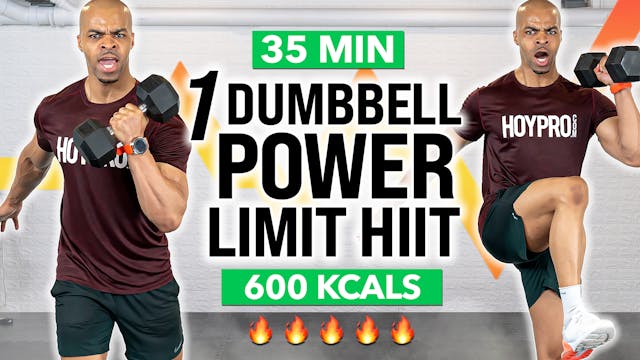 35 Minute One Dumbbell Power LIMIT St...