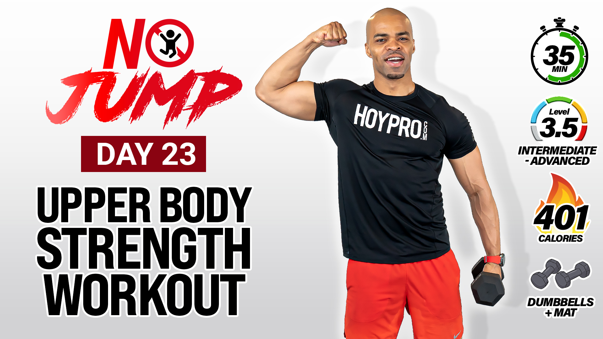 35 Minute Complete Upper Body PUMP Workout - NO JUMP #23