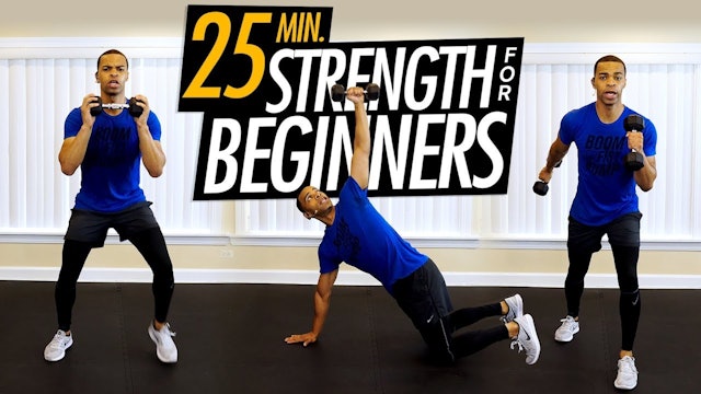 25 Minute Full Body Beginner Strength Training Routine